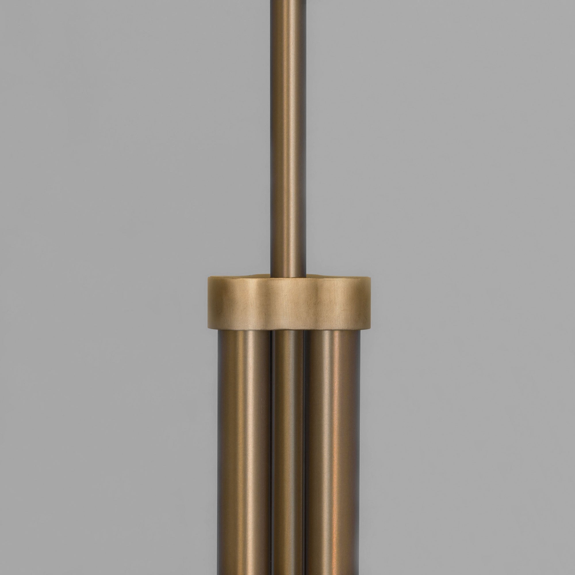 Schwung Tubular 500 Burnished Brass Chandelier
